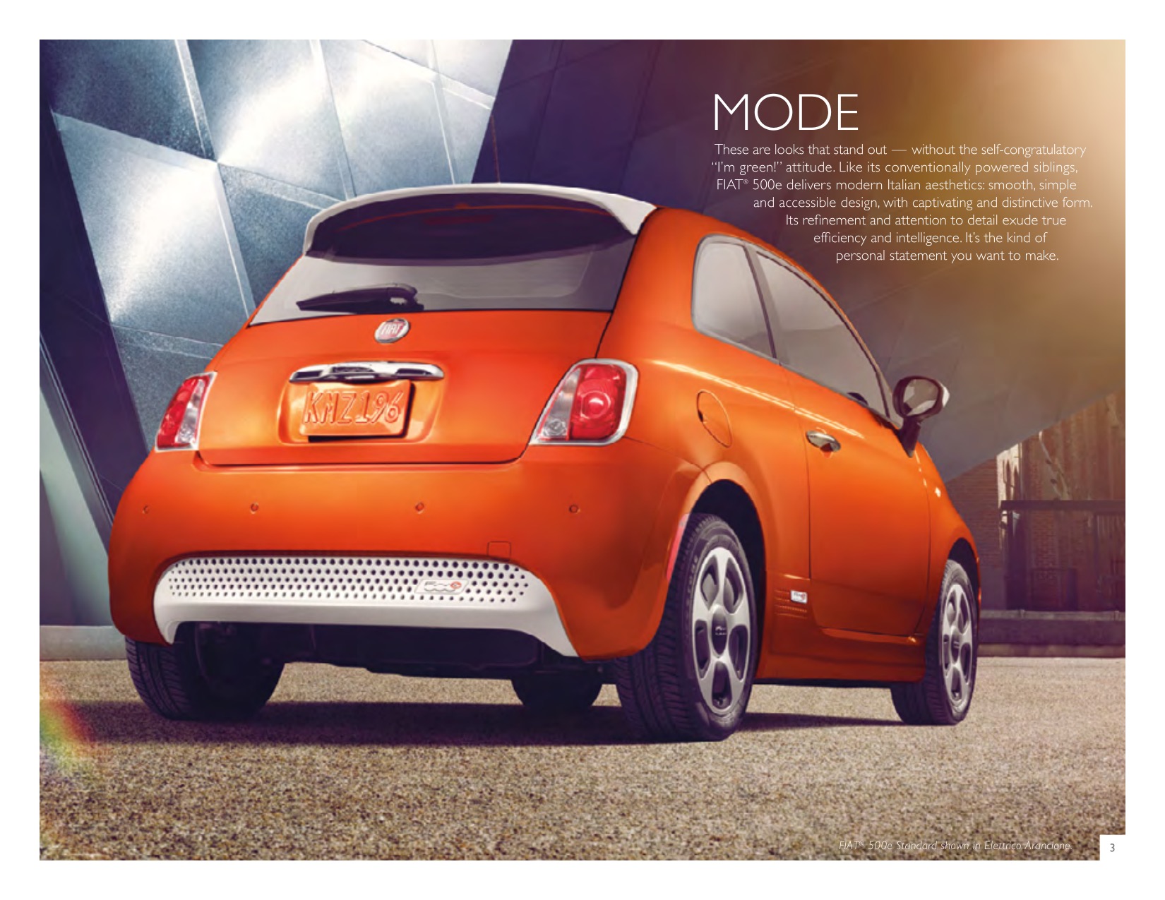 2013 Fiat 500e Brochure Page 15